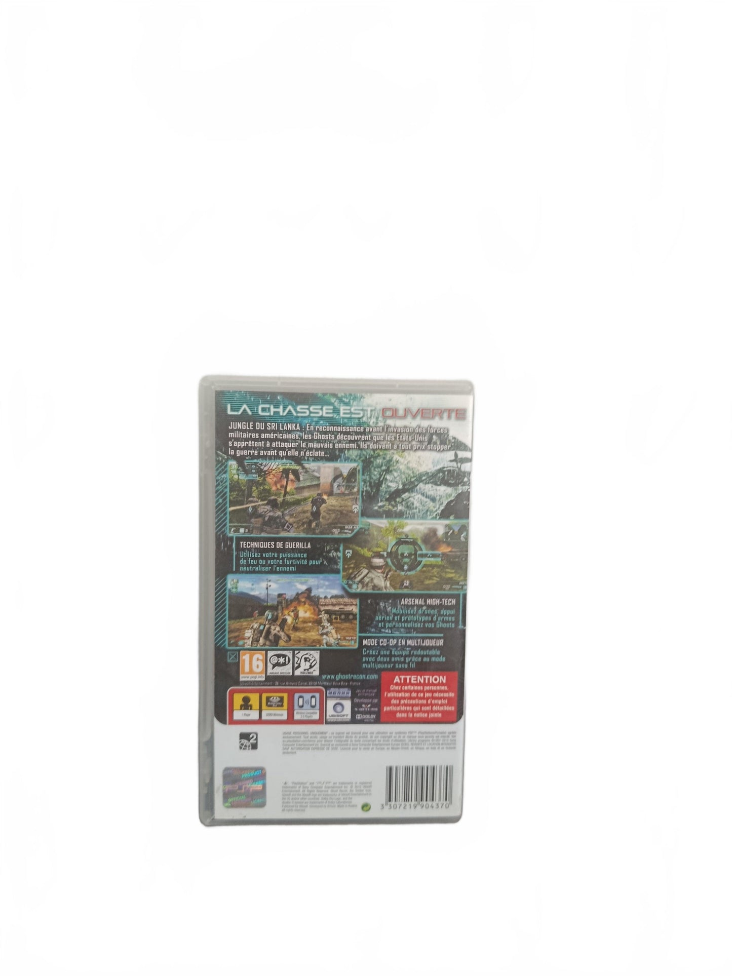 Tom Clancy’s Ghost Recon Predator PSP Playstation Portable Complet FRA