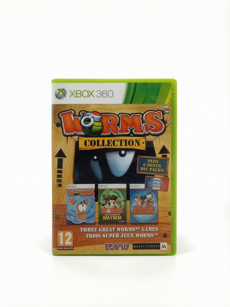 Worms Collection : Worms, Worms Ultimate Mayhem et Worms 2 Armageddon Xbox 360 Complet Version FRA