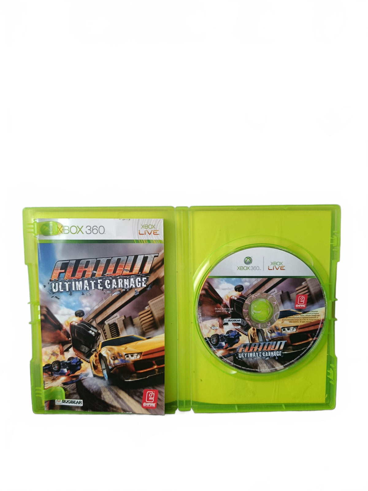 FlatOut: Ultimate Carnage Xbox 360 Complet Version FRA