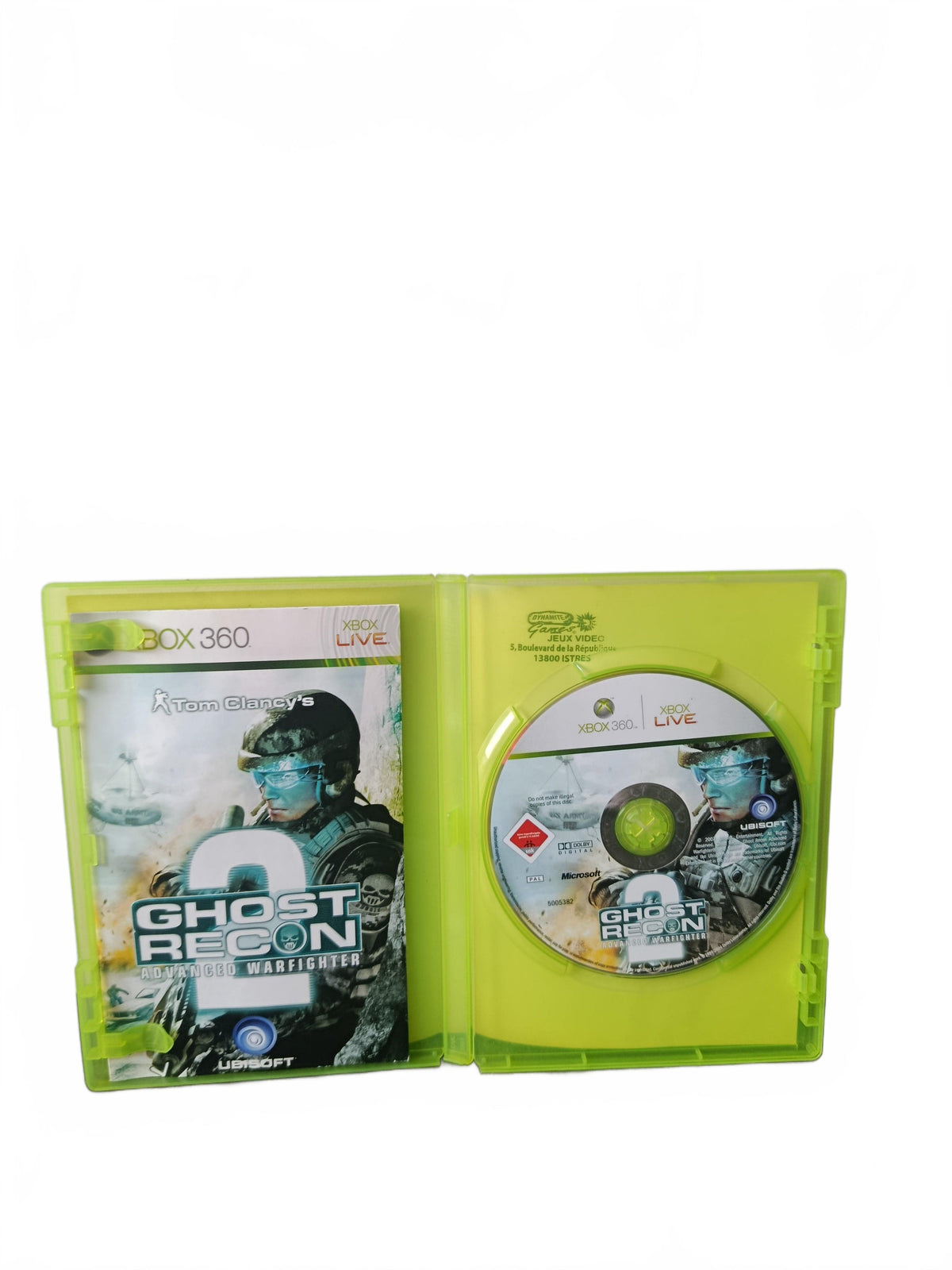 Tom Clancy’s Ghost Recon Advanced Warfighter 2 Xbox 360 Complet Version FRA