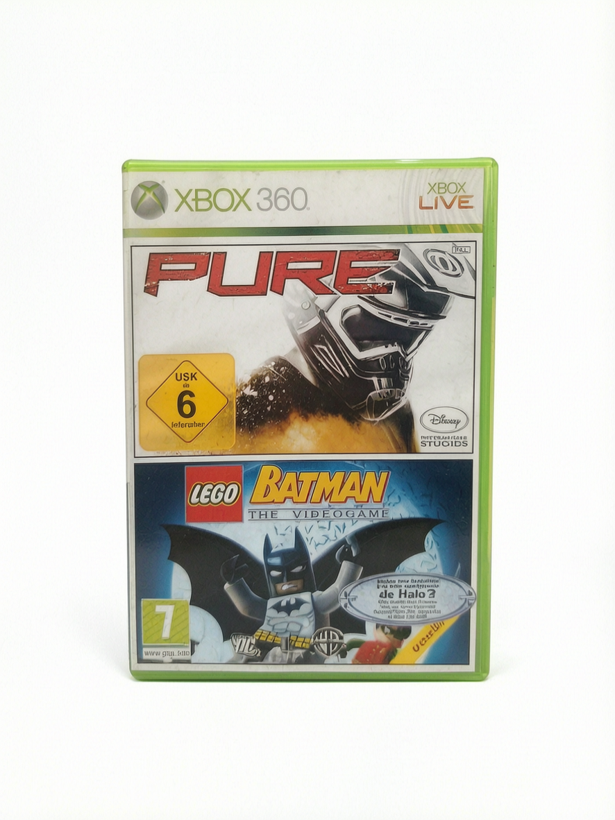 Pure + LEGO Batman : Le Jeu Vidéo Xbox 360 Complet Version EUR