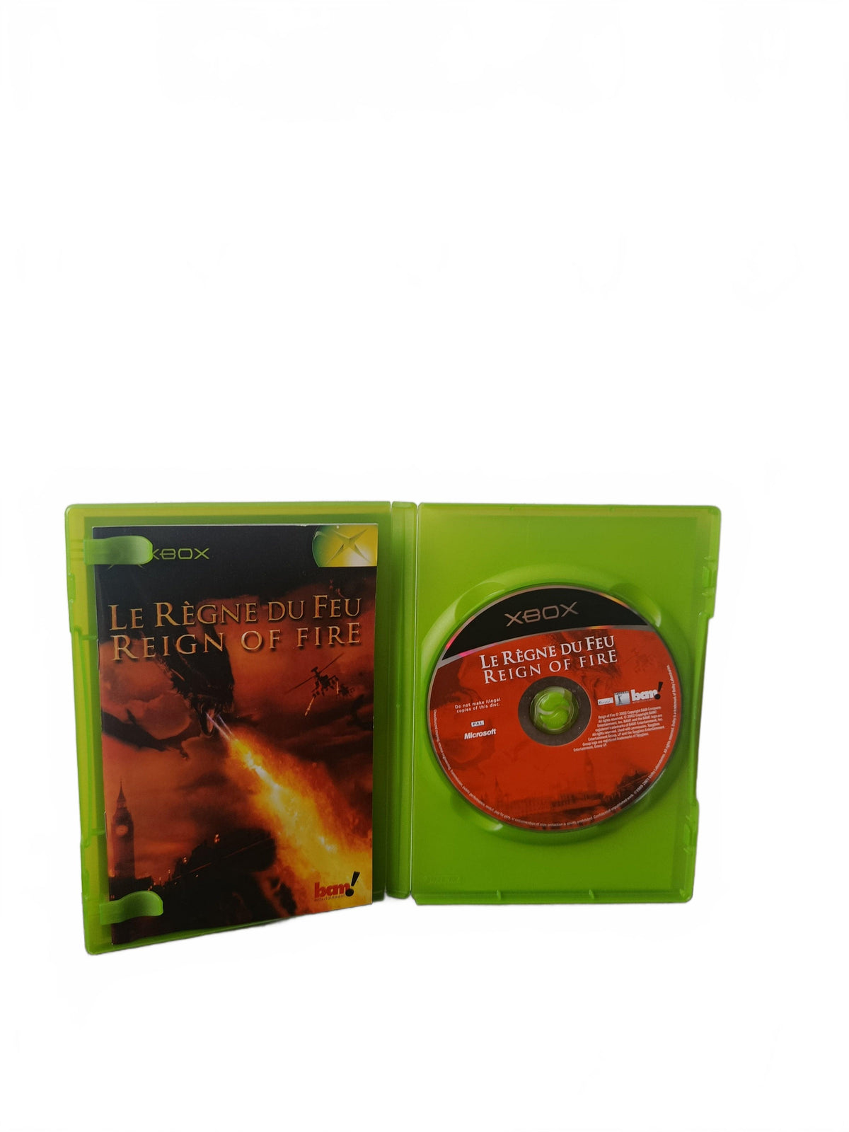 Le Règne du Feu Xbox Complet Version FRA