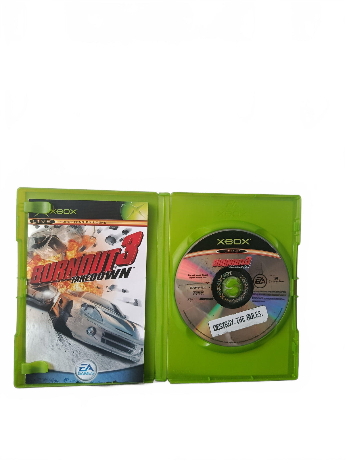 Burnout 3: Takedown Xbox Complet Version FRA