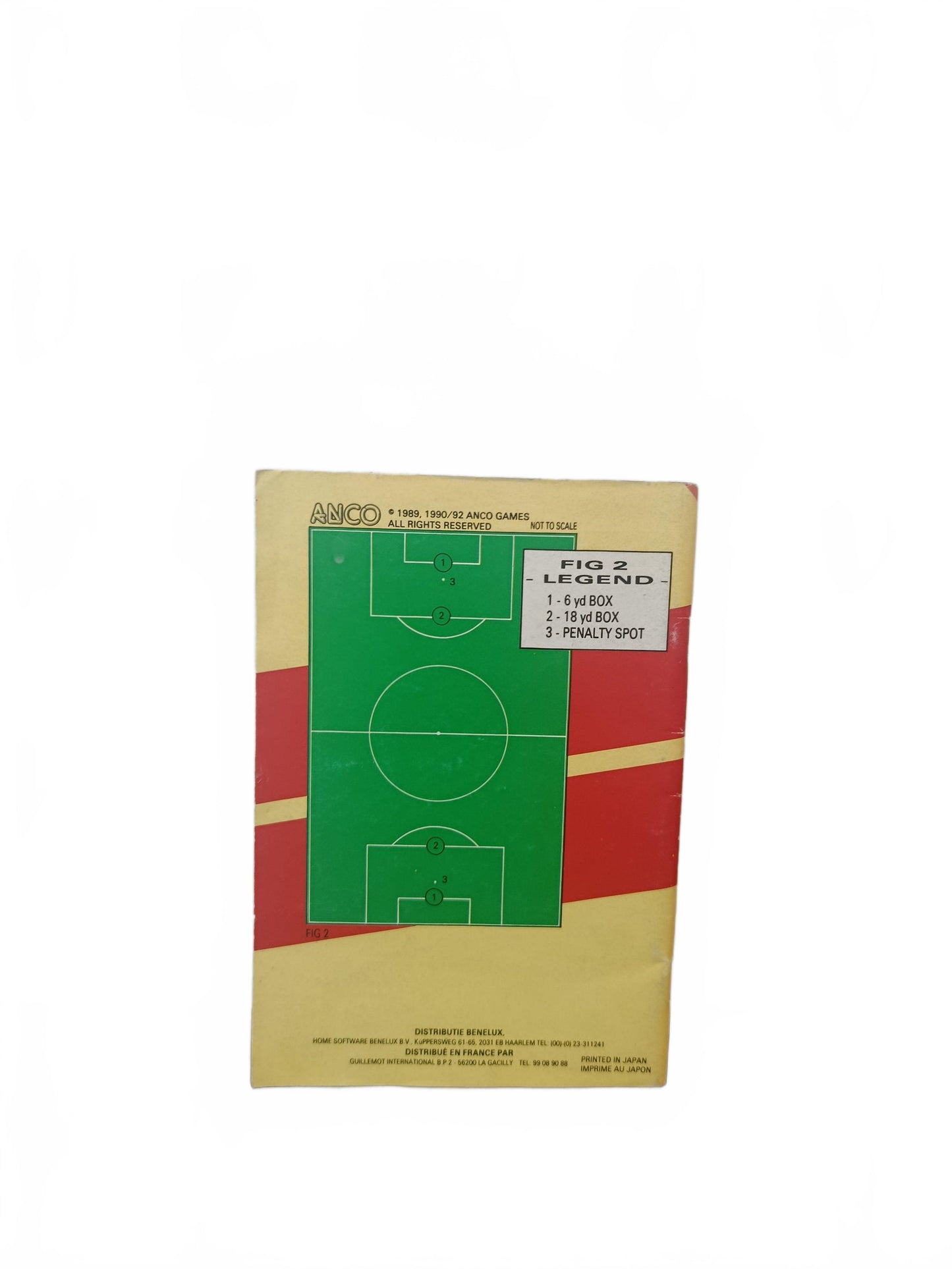 Notice Kick OFF Super Nintendo SNES FRA en loose