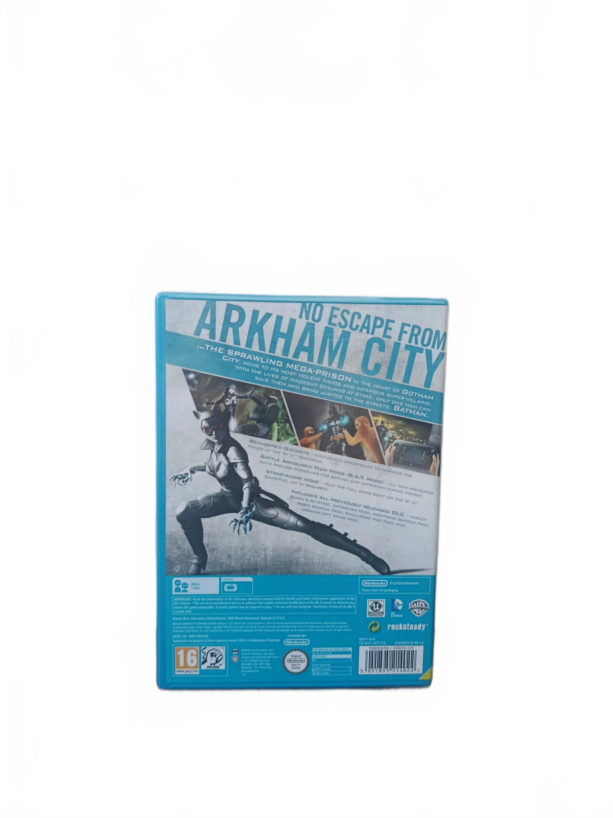 Batman Arkham City Armdured Edition Wii U Version UK Jouable en français Neuf