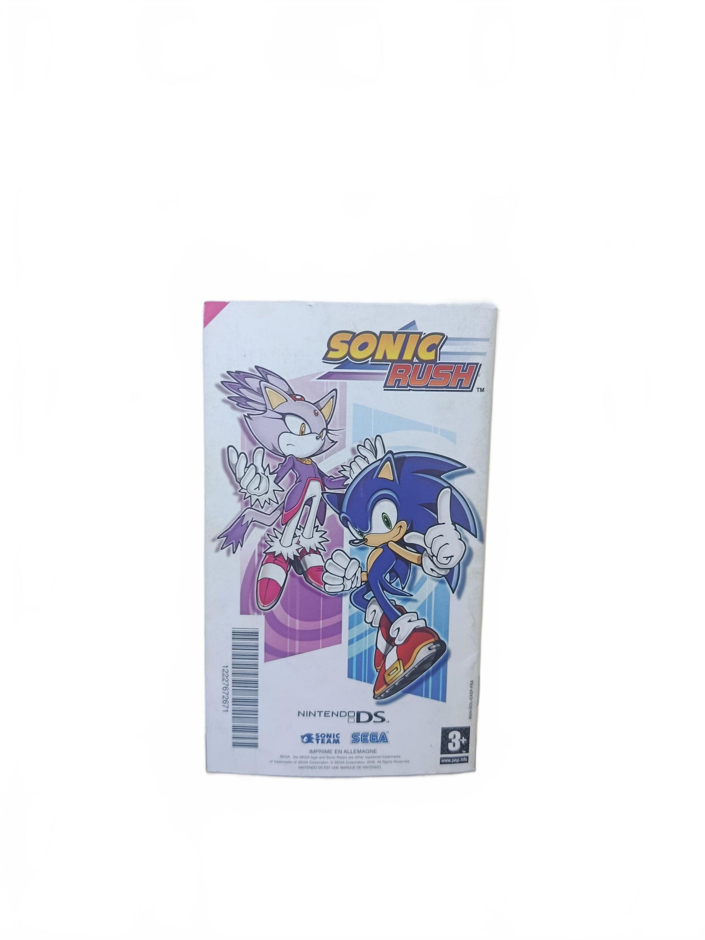 Notice Sonic Riders GameCube Version FRA