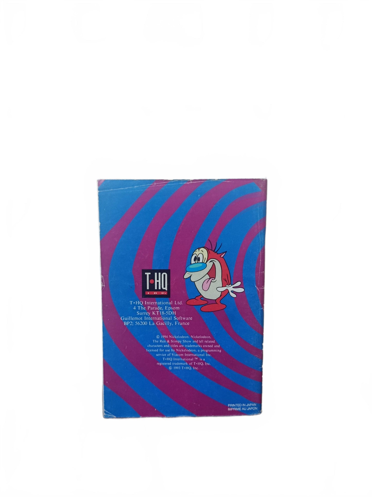 The Ren & Stimpy Show: Time Warp Super Nintendo Notice Seule Version FRA-EUR