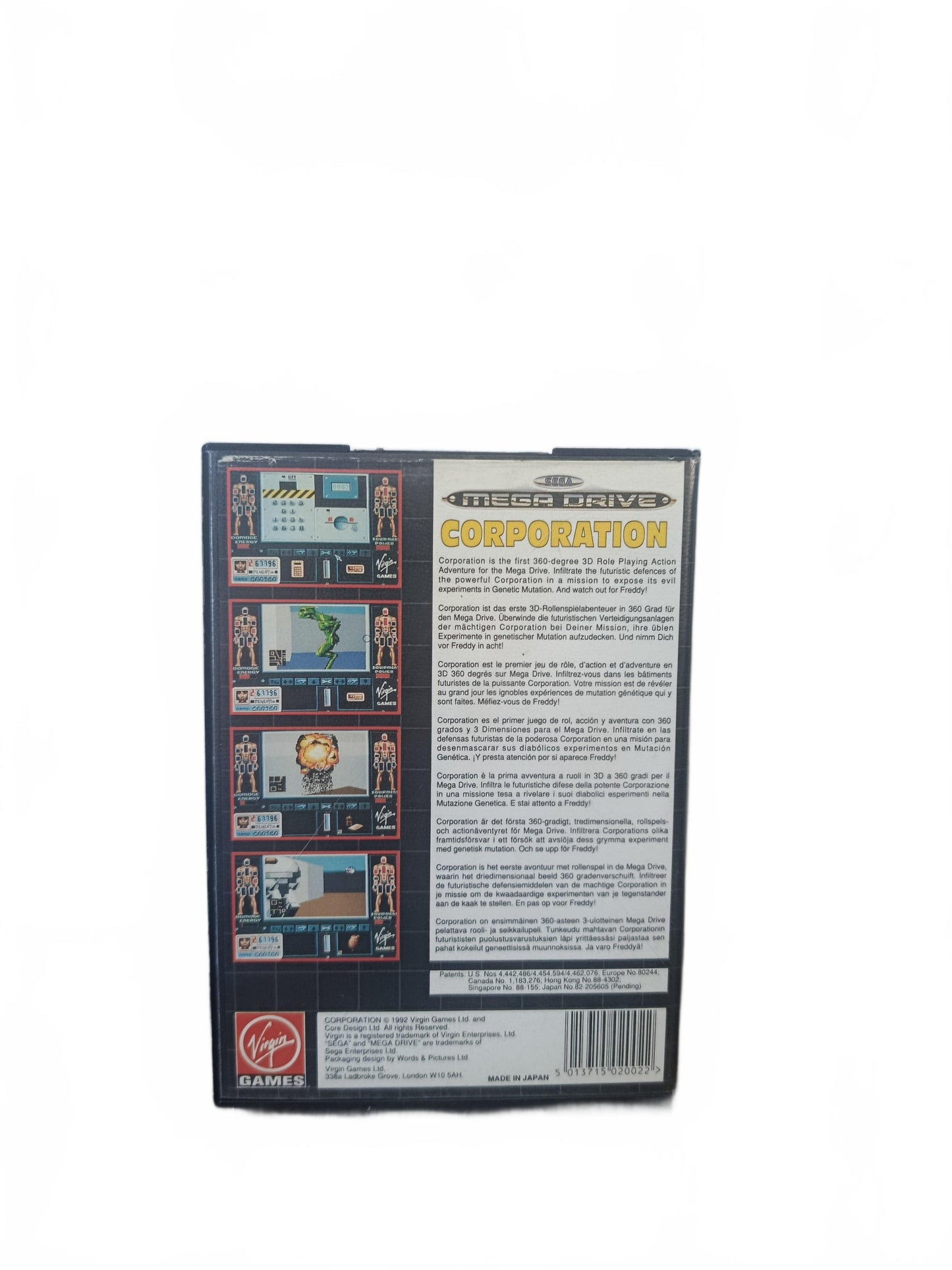 Corporation Mega Drive Complet Version EUR