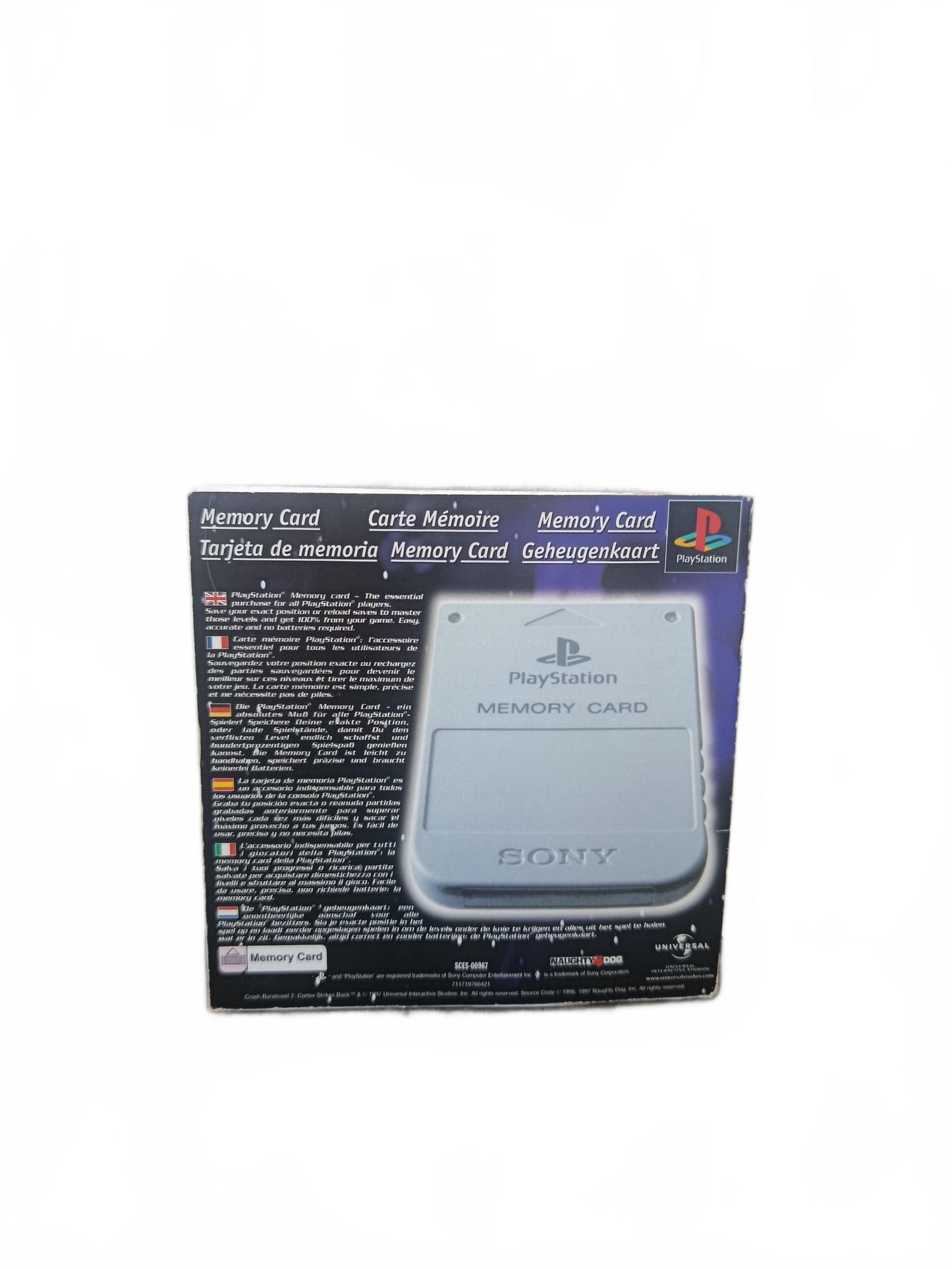 Crash Bandicoot 2: Cortex Strikes Back PlayStation Notice seule Version EUR