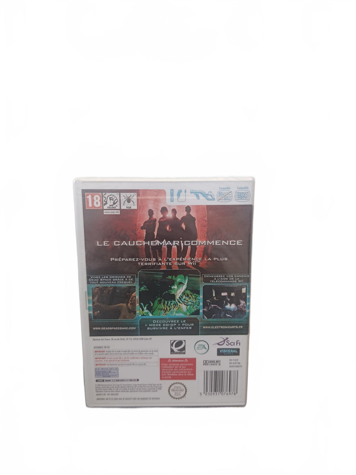 Dead Space Extraction blister Wii