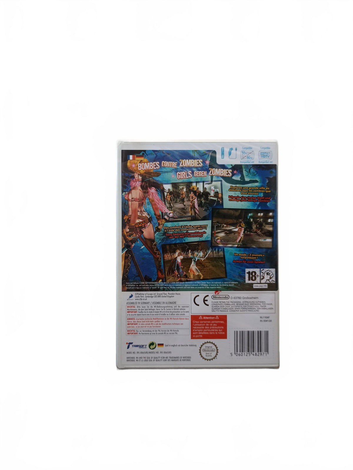 Onechanbara: Bikini Zombie Slayers blister Wii