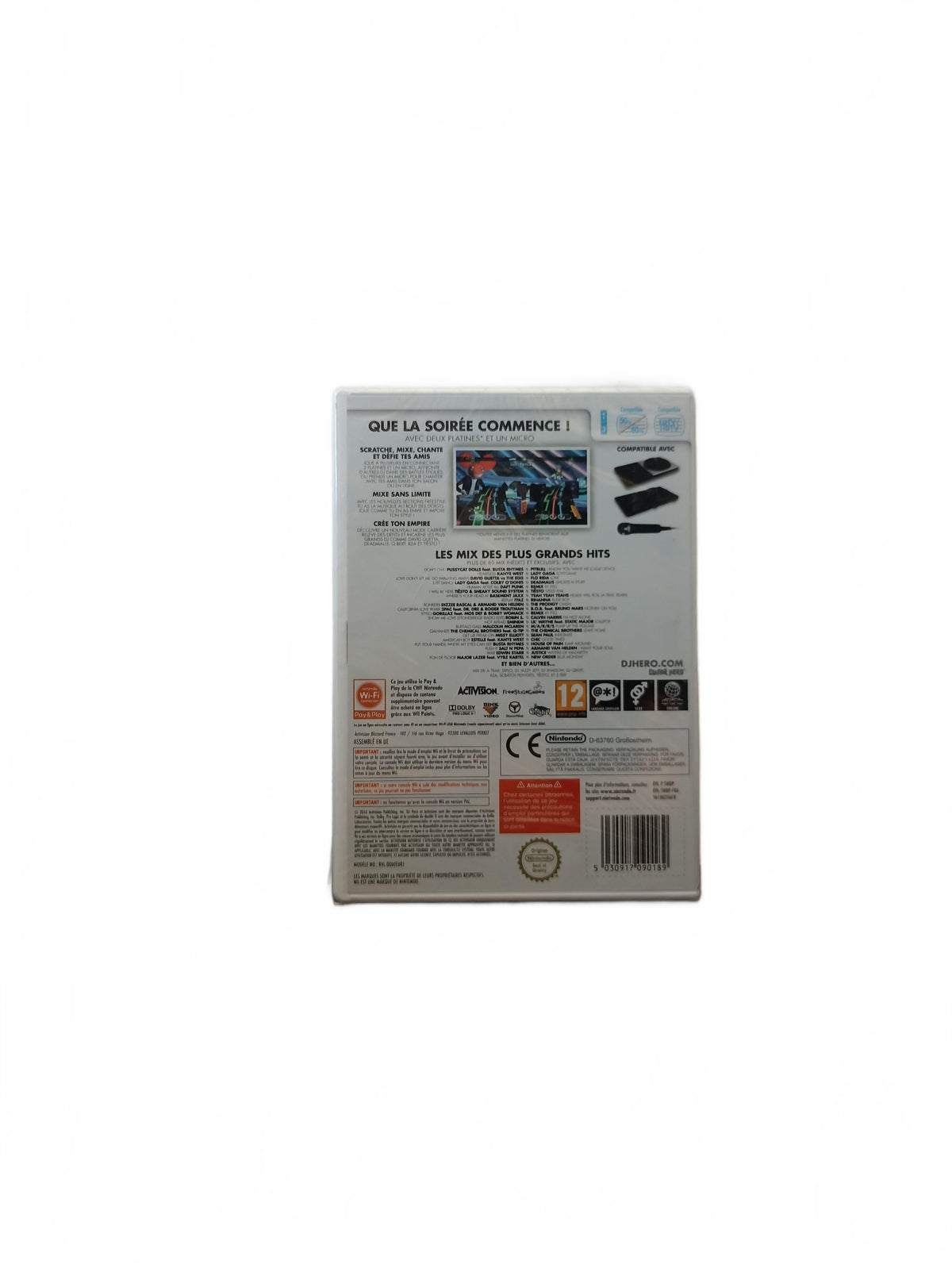 DJ Hero 2 blister Wii