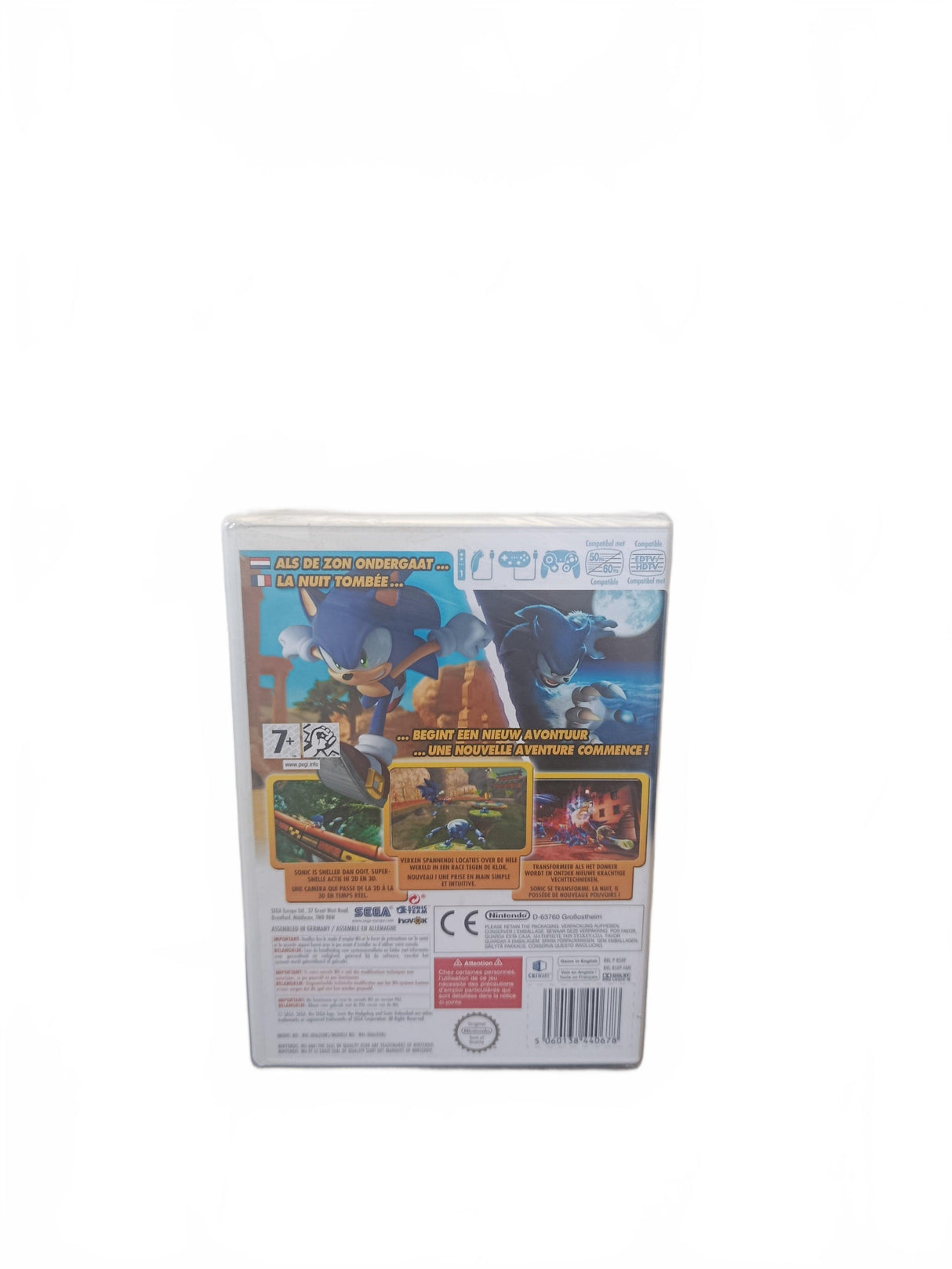 Sonic Unleashed blister Wii