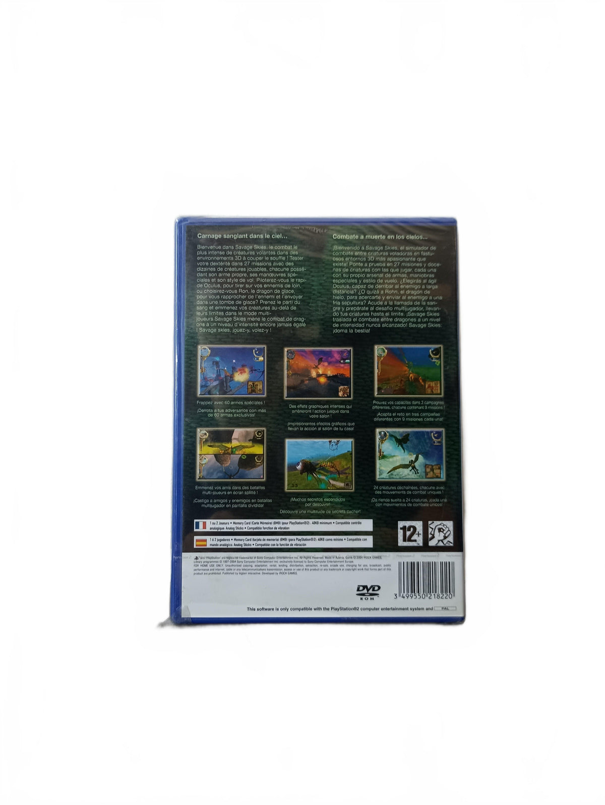 Savage Skies blister ps2