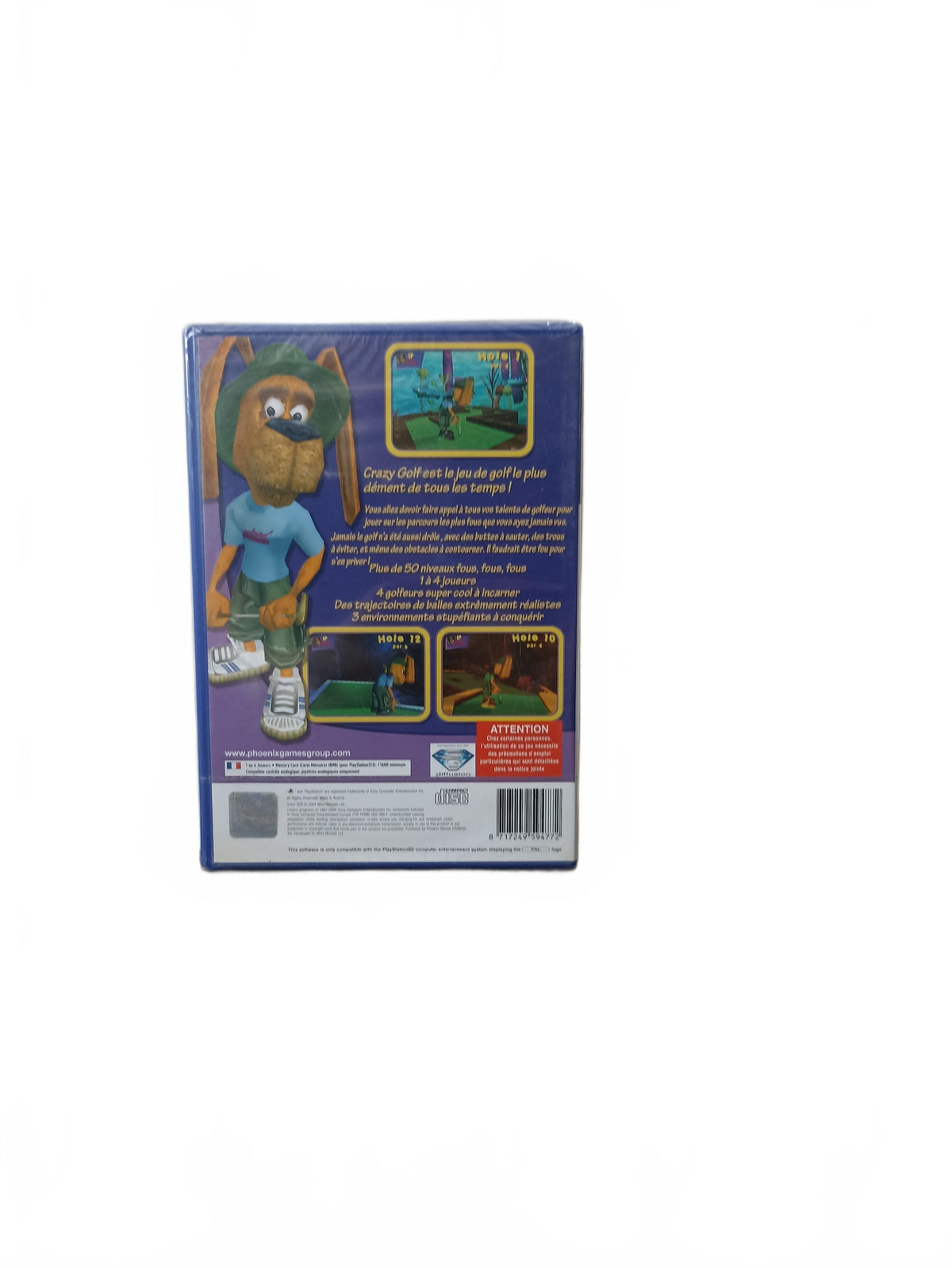 Crazy Golf blister ps2