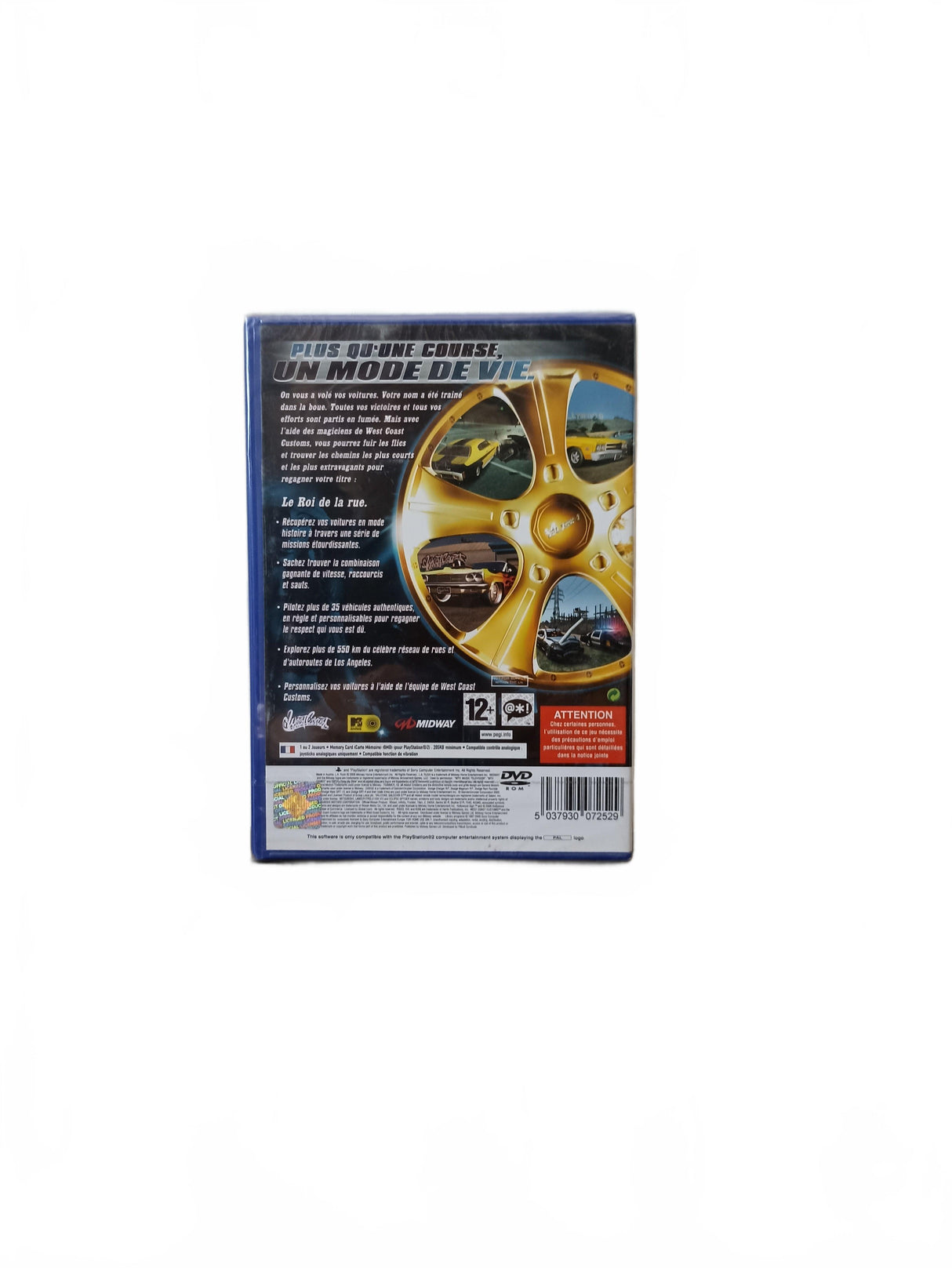 L.A. Rush blister ps2