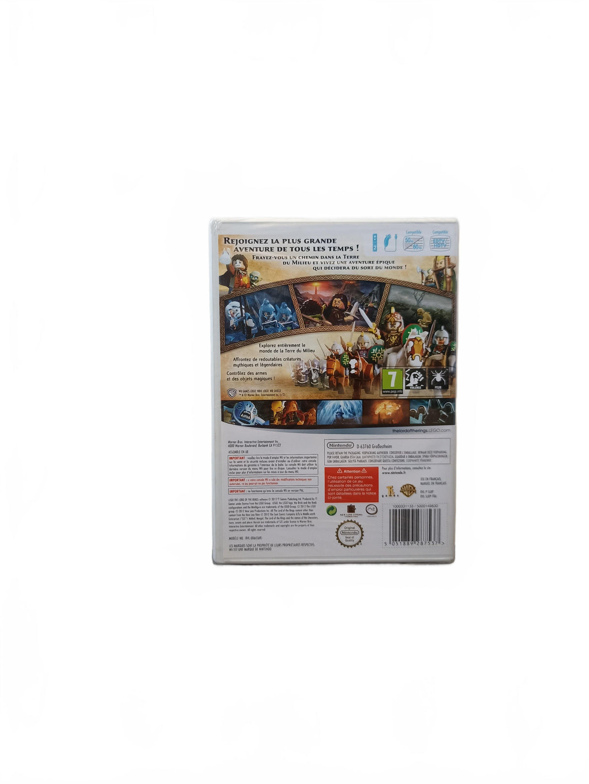 LEGO Le Seigneur des Anneaux blister Wii