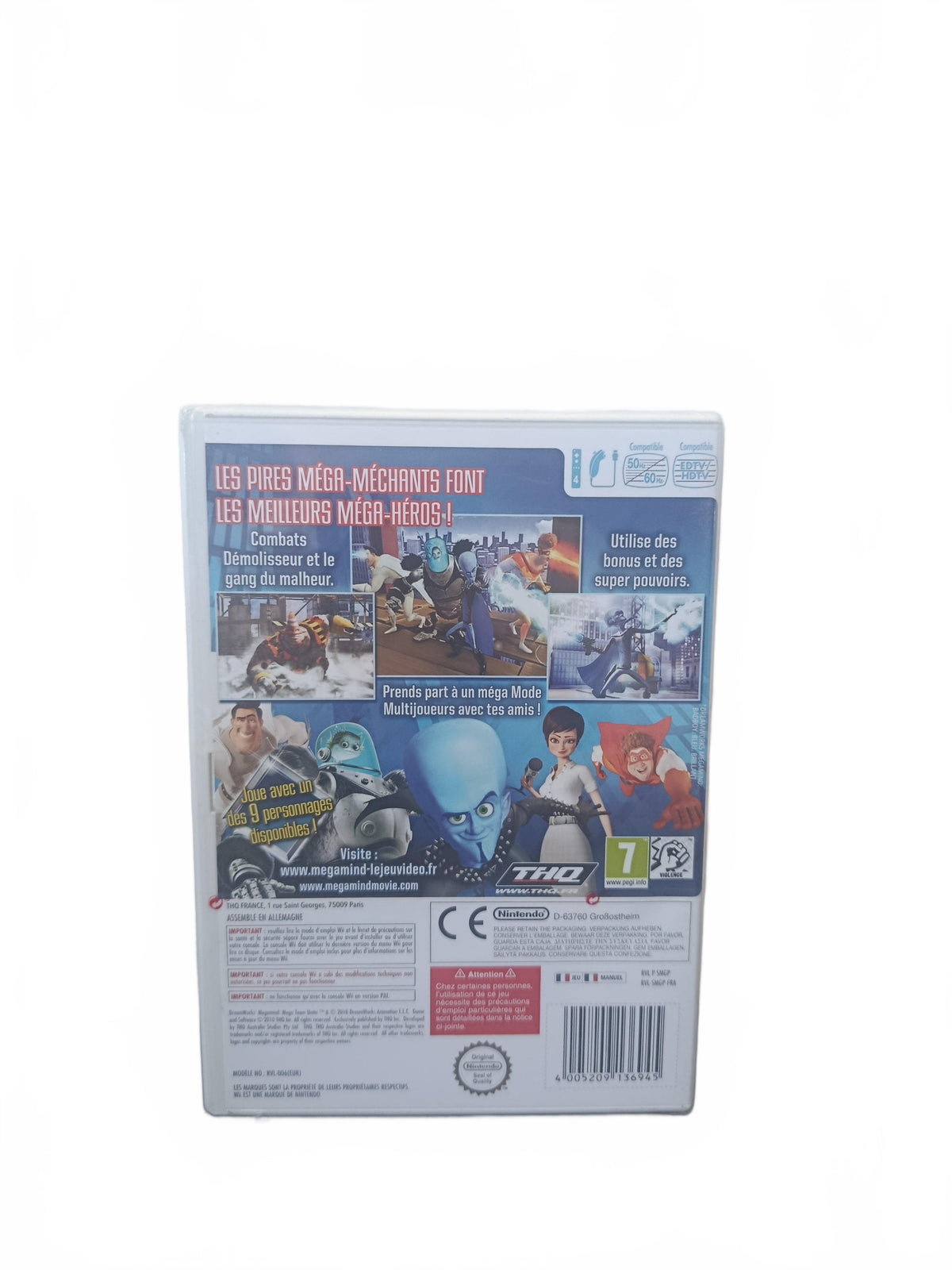 Megamind: Equipe Mega à L'attaque blister Wii
