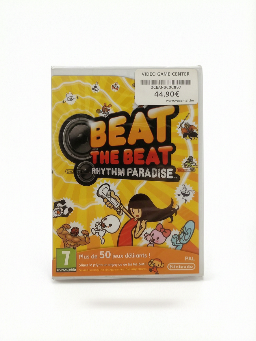 Beat the Beat: Rhythm Paradise blister Wii