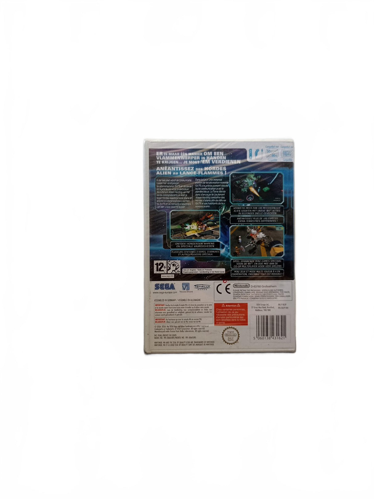 Alien Syndrome blister Wii
