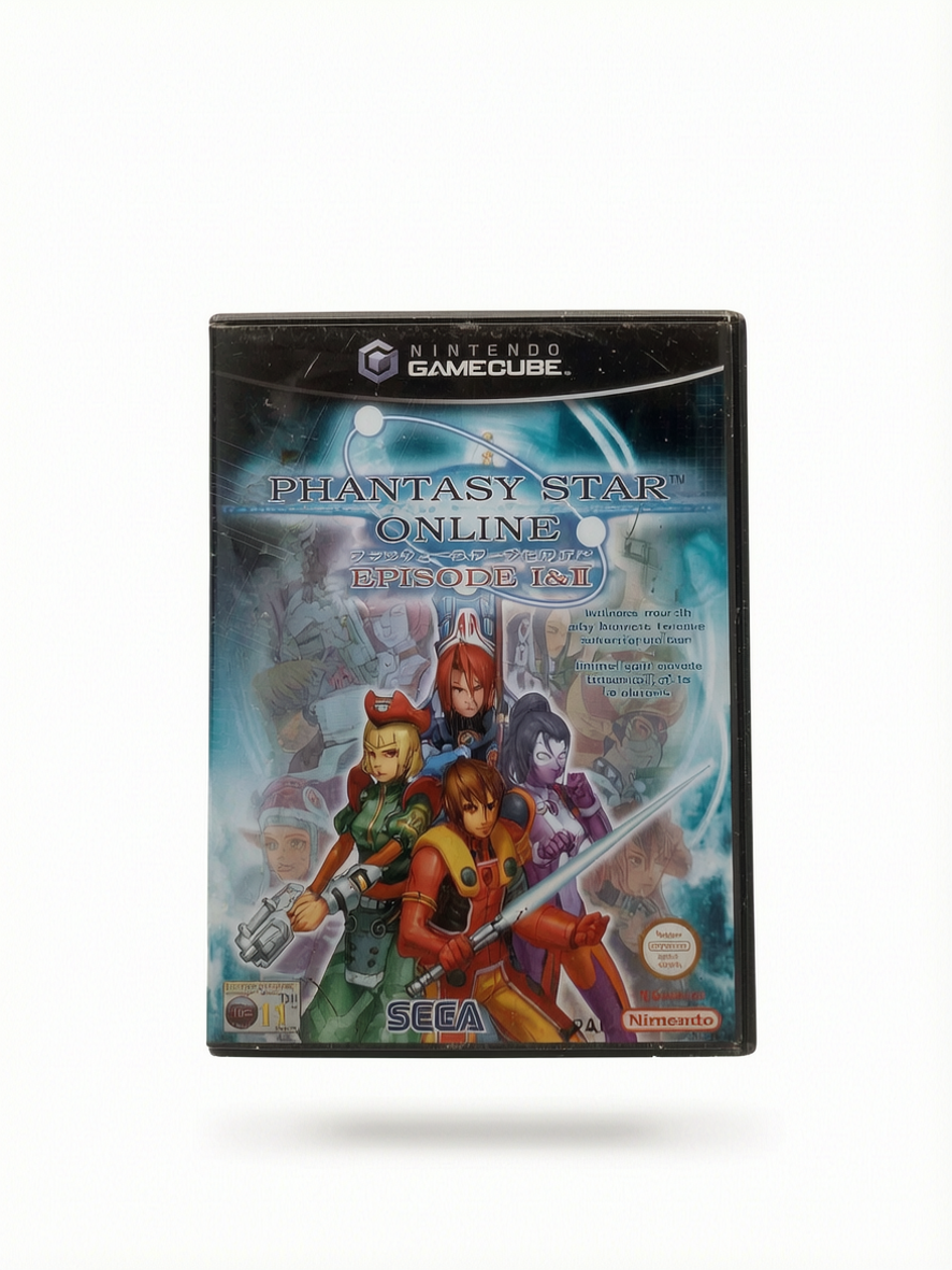 Phantasy Star Online Episode I et II Nintendo GameCube version ETR Complet