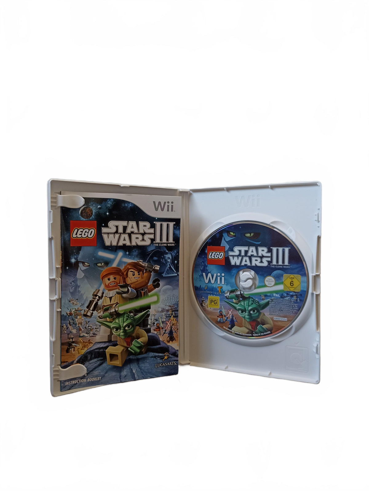 LEGO Star Wars III The Clone Wars Nintendo Wii version ETR Complet