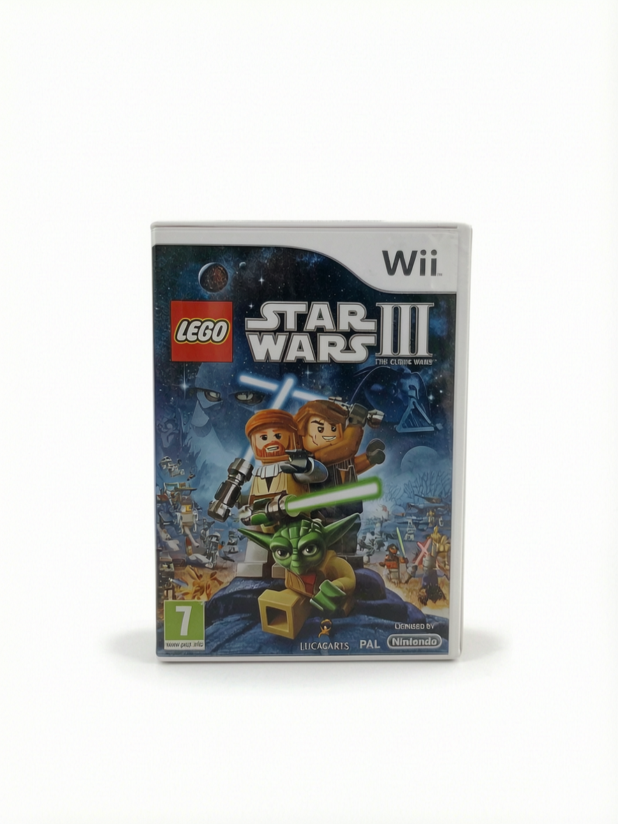 LEGO Star Wars III The Clone Wars Nintendo Wii version ETR Complet
