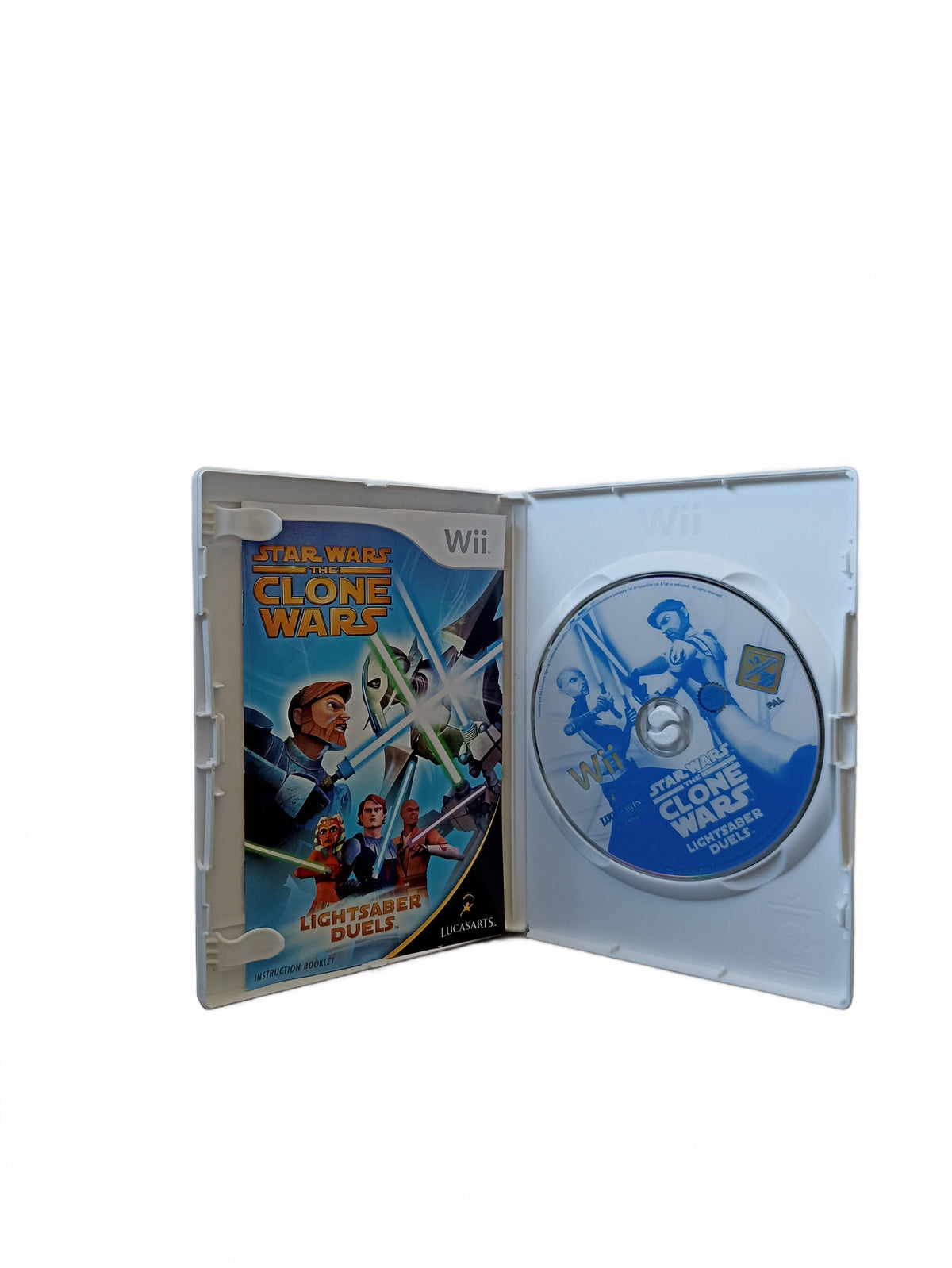Star Wars The Clone Wars Lightsaber Duels Nintendo Wii version ETR Complet
