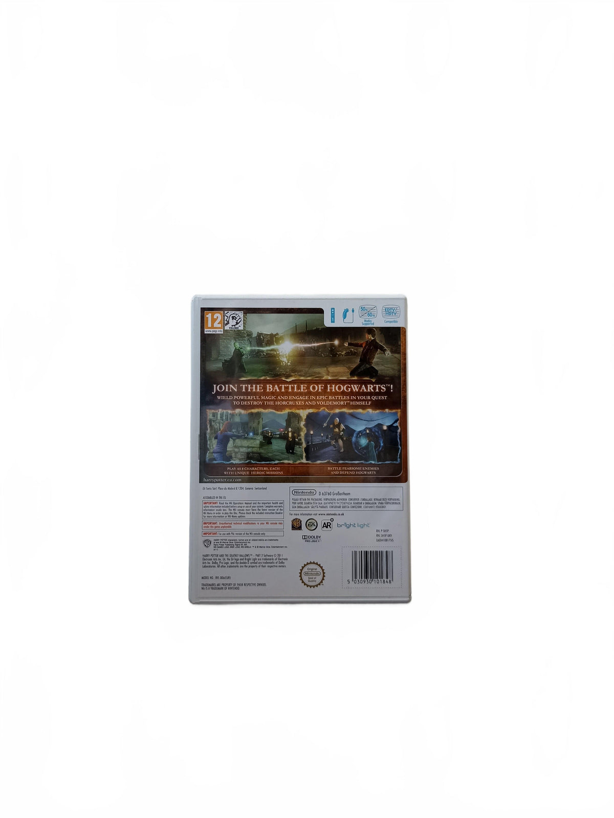 Harry Potter and the Deathly Hallows Part 2 Nintendo Wii version ETR Complet