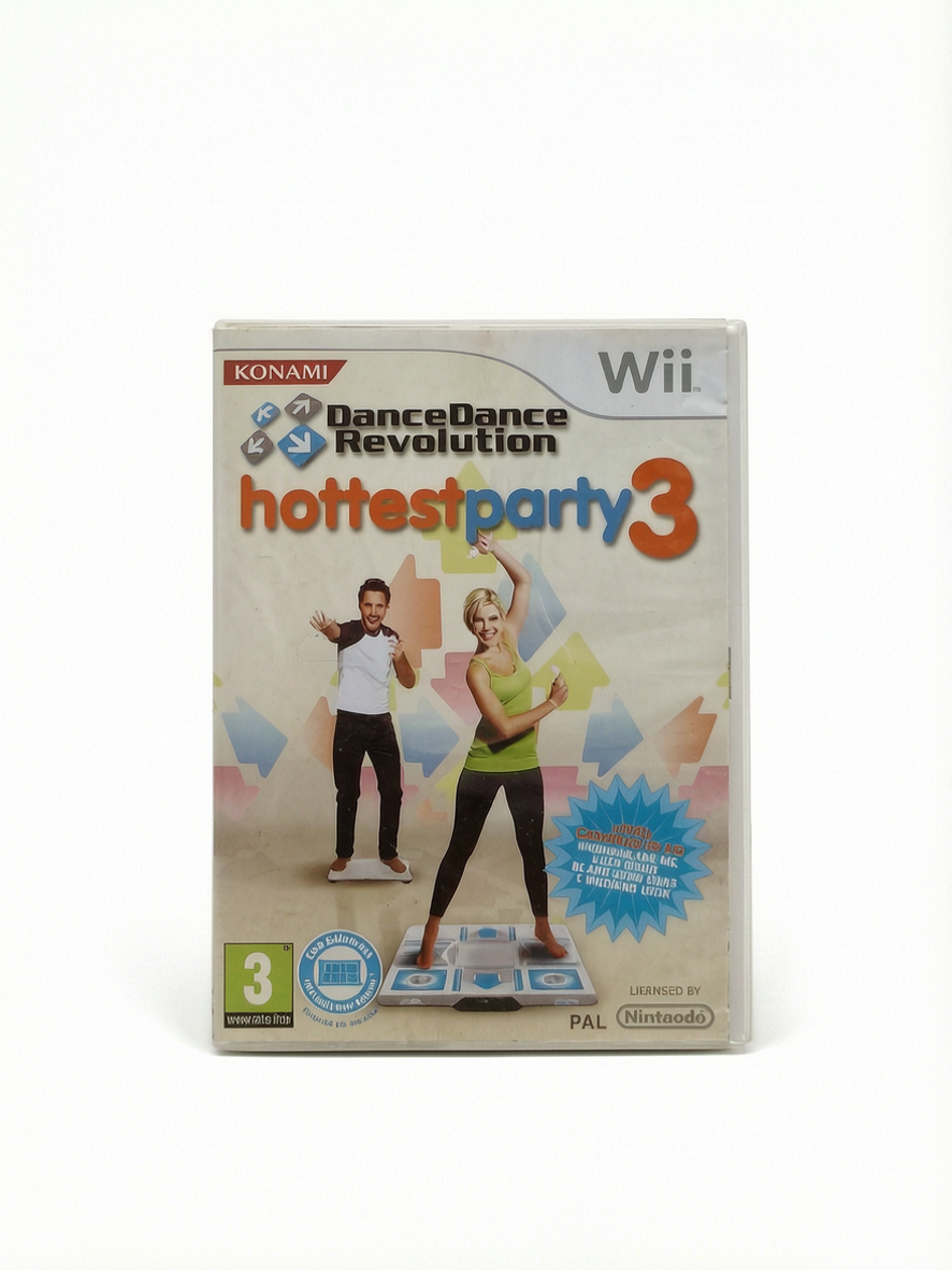 DanceDanceRevolution Hottest Party 3 Nintendo Wii version ETR