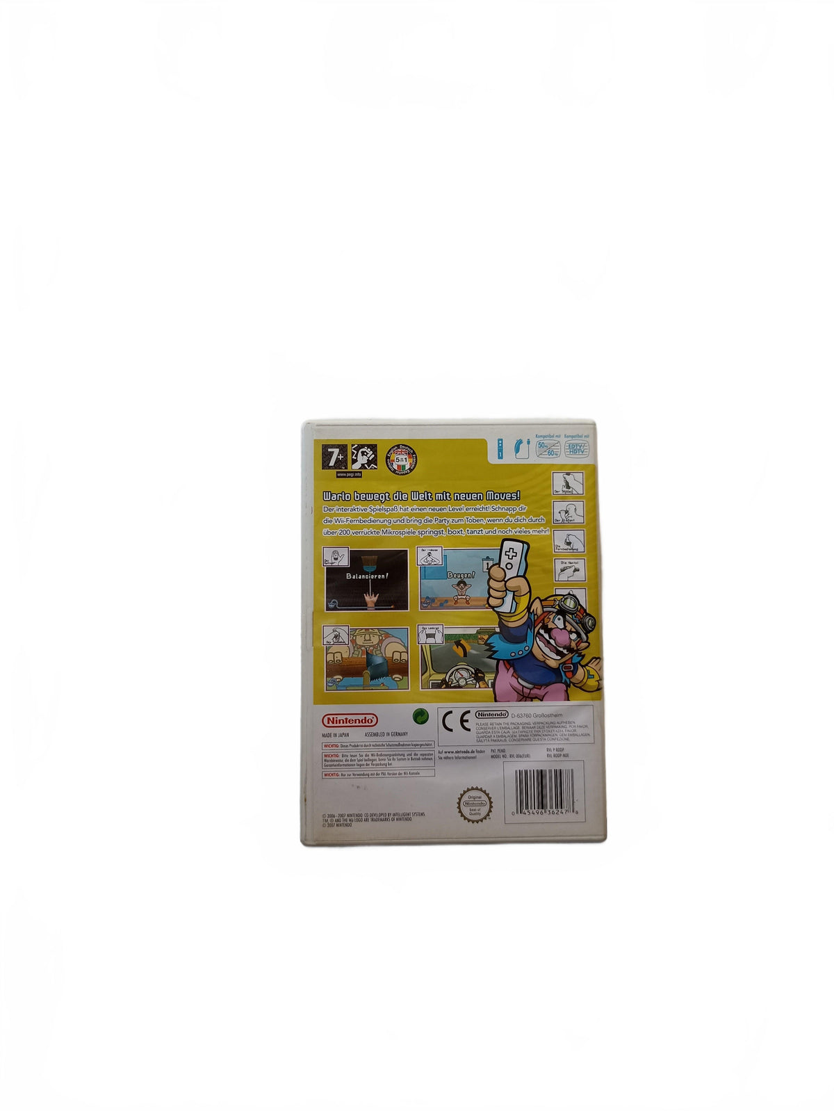 WarioWare Smooth Moves Nintendo Wii version ETR Complet