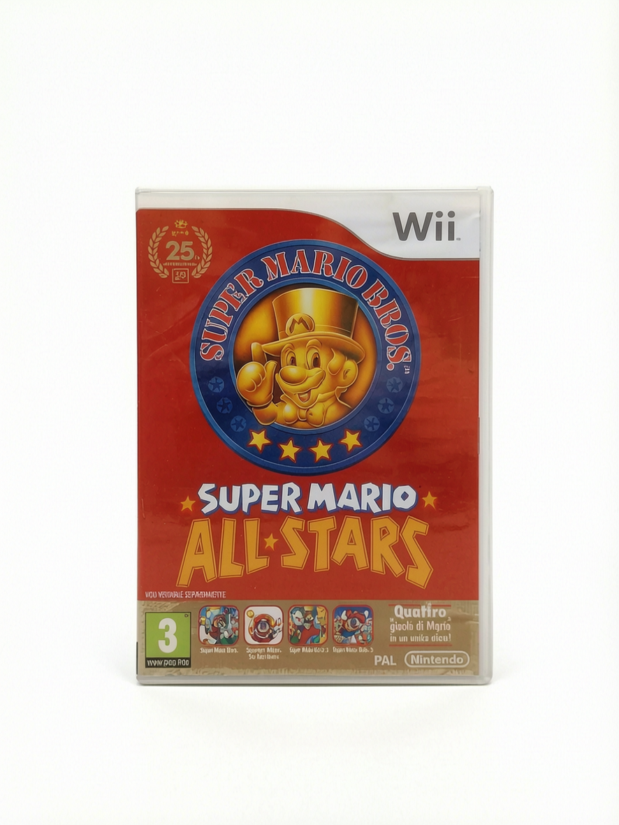 Super Mario All-Stars Nintendo Wii version ETR Complet