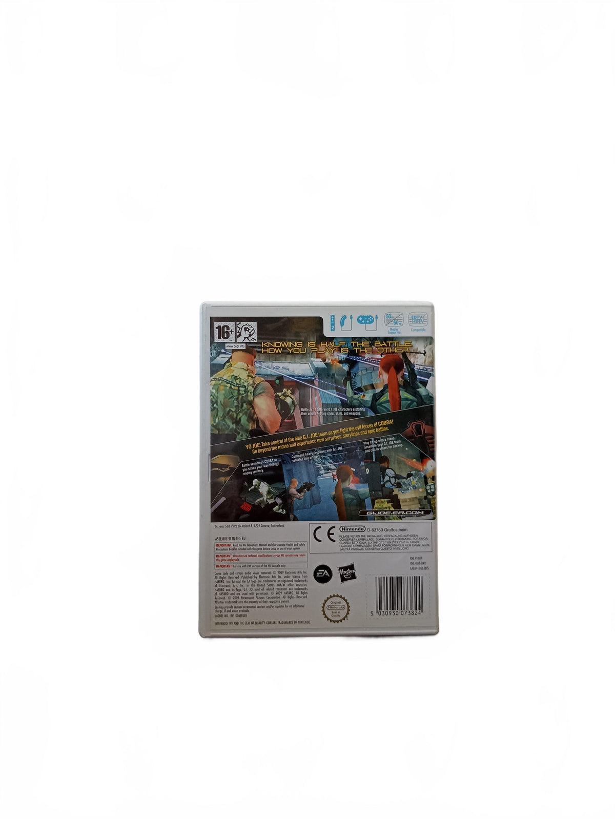 G.I. Joe The Rise of Cobra Nintendo Wii version ETR Complet