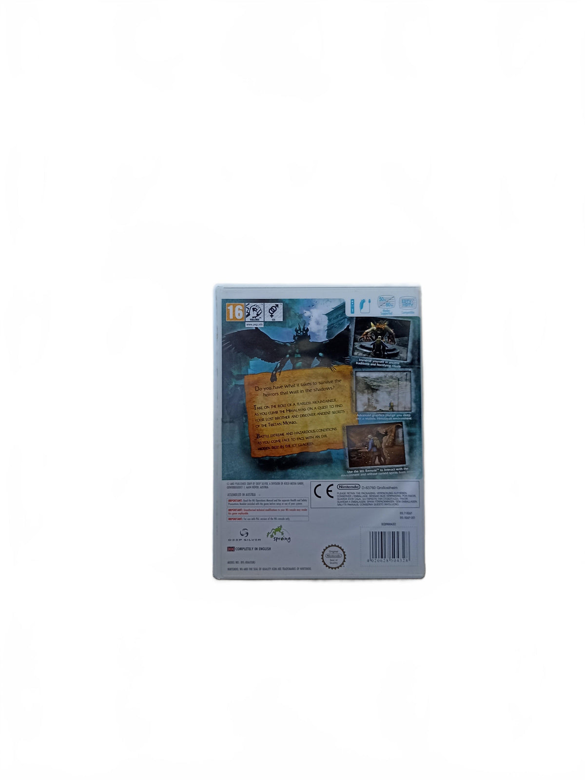Cursed Mountain Nintendo Wii version ETR Complet