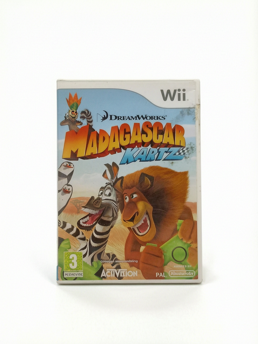 Madagascar Kartz Nintendo Wii version ETR Complet