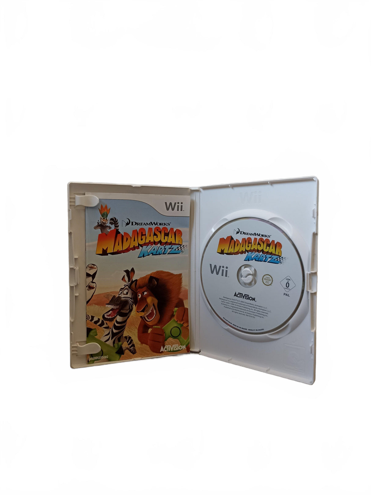 Madagascar Kartz Nintendo Wii version ETR Complet