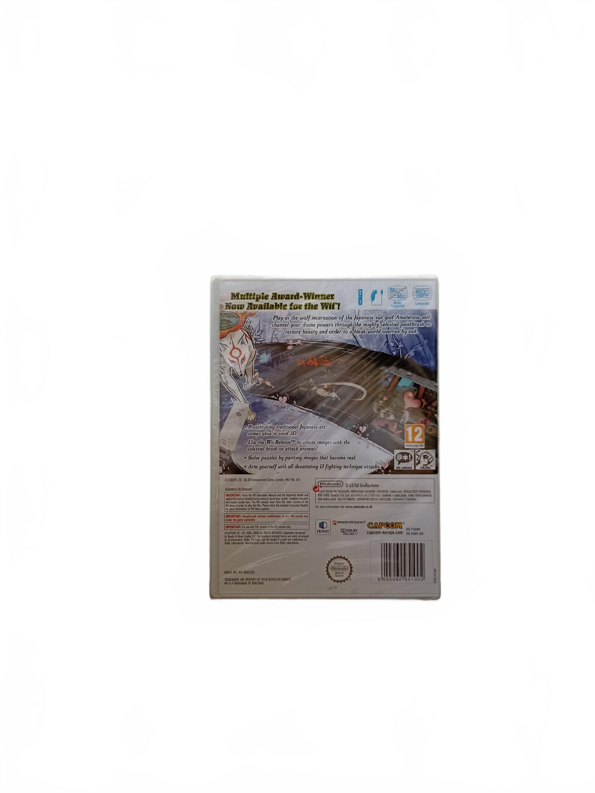 Okami Nintendo Wii version ETR Complet neuf