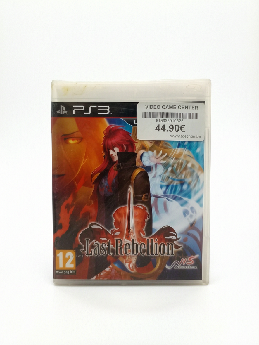 Last Rebellion Blister PS3