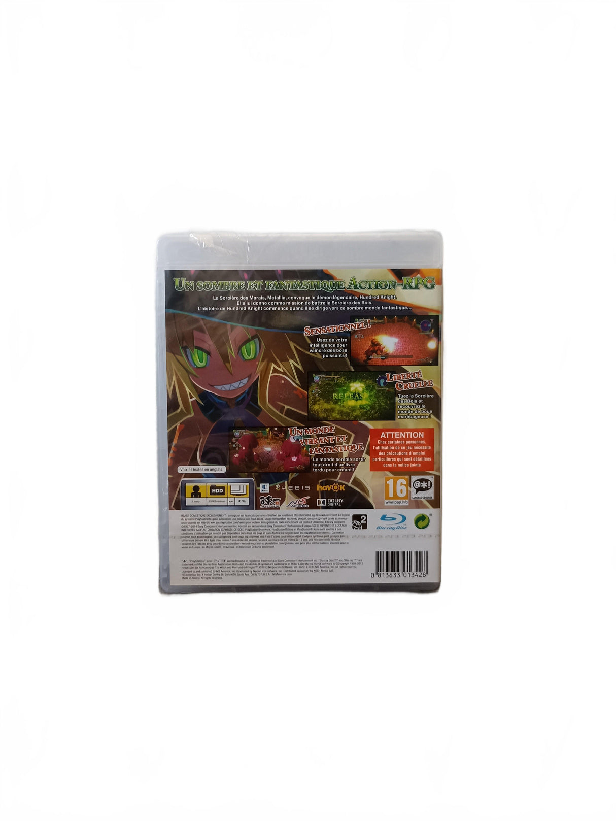 The Witch and the Hundred Knight Neuf Playstation 3 (PS3)