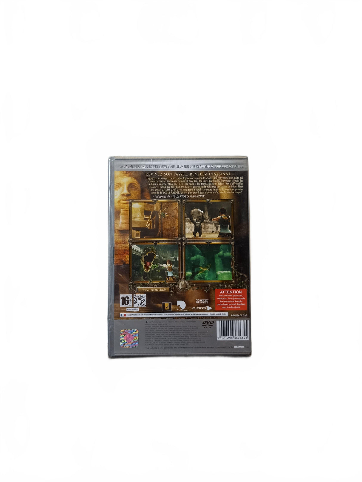 Lara Croft Tomb Raider Anniversary Platinum blister PS2