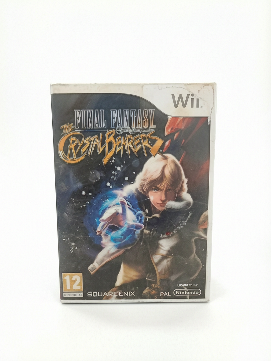 Final Fantasy Crystal Chronicles: The Crystal Bearers blister Wii avec trace d'usure