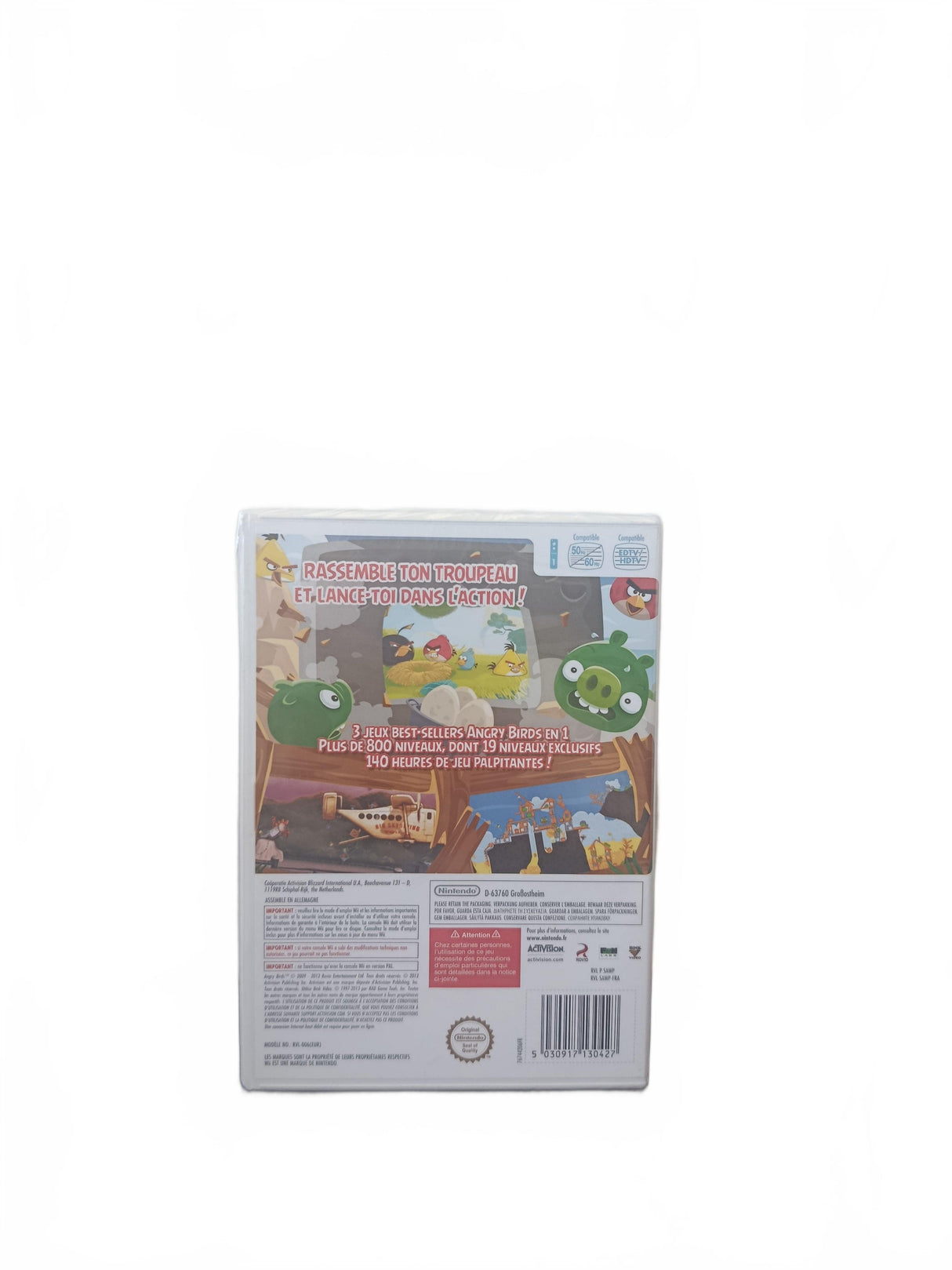 Angry Birds Trilogy blister Wii