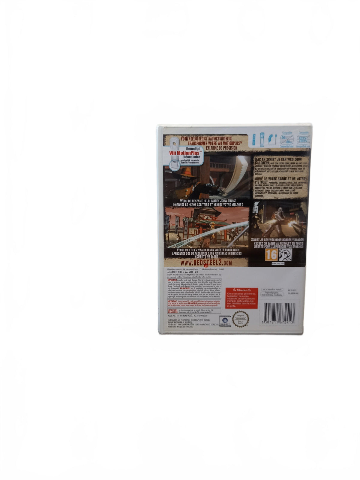 Red Steel 2 blister Wii