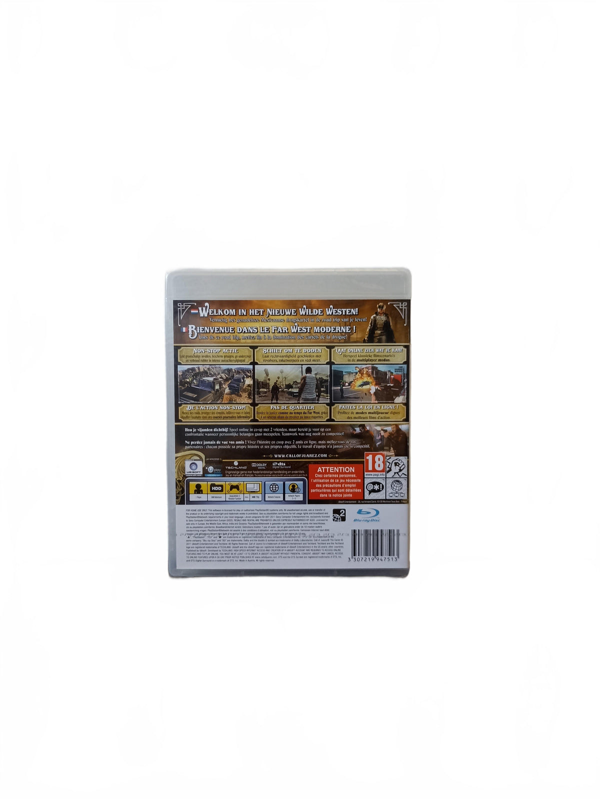 Call of Juarez The Cartel Blister PS3