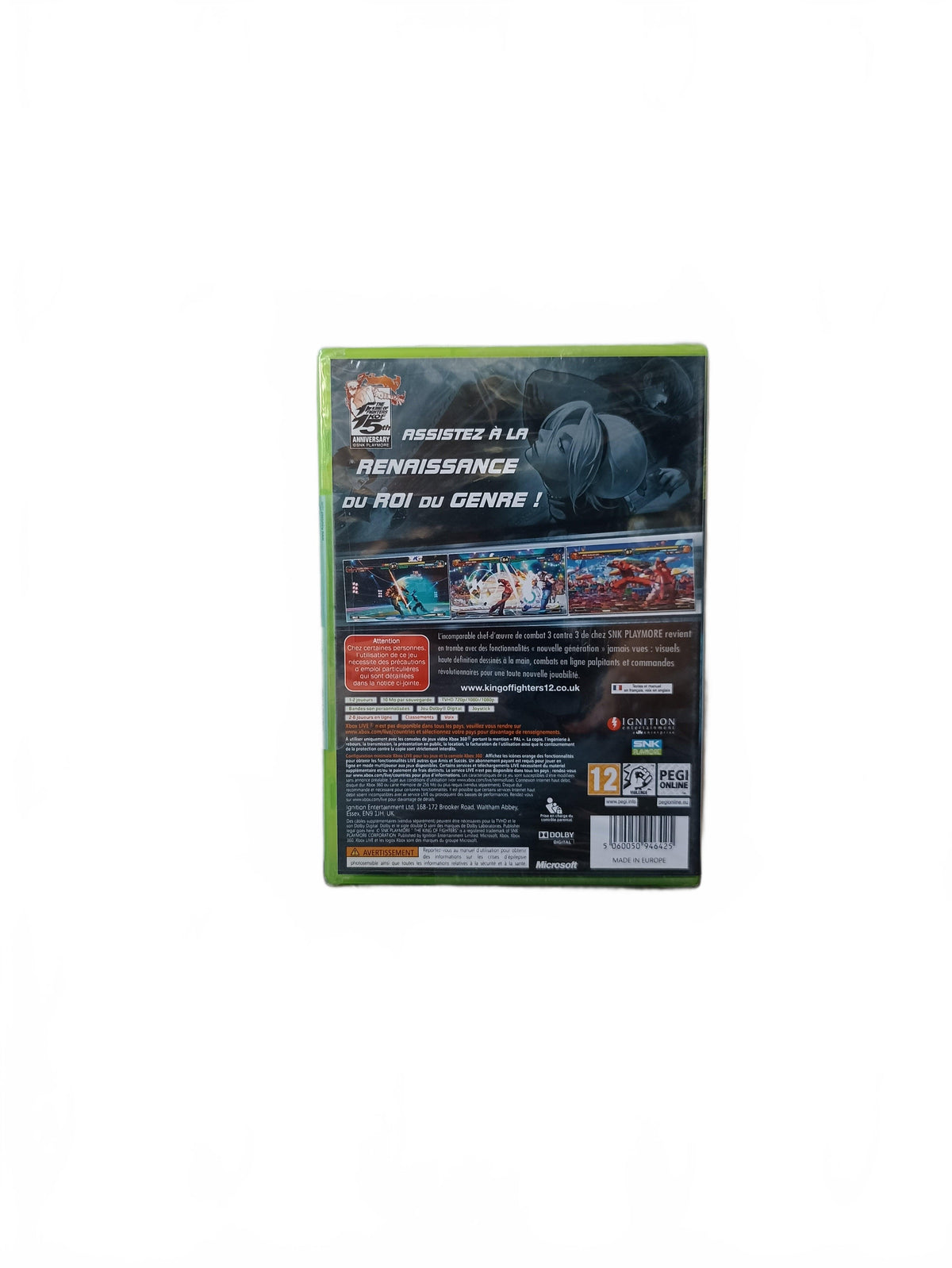 The King of Fighter XII Xbox 360 Blister