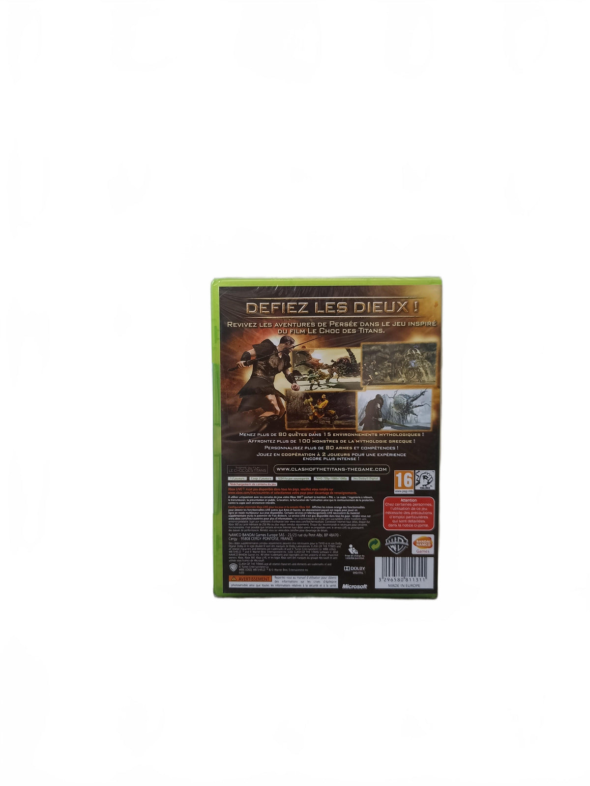 Le Choc des Titans Xbox 360 Blister