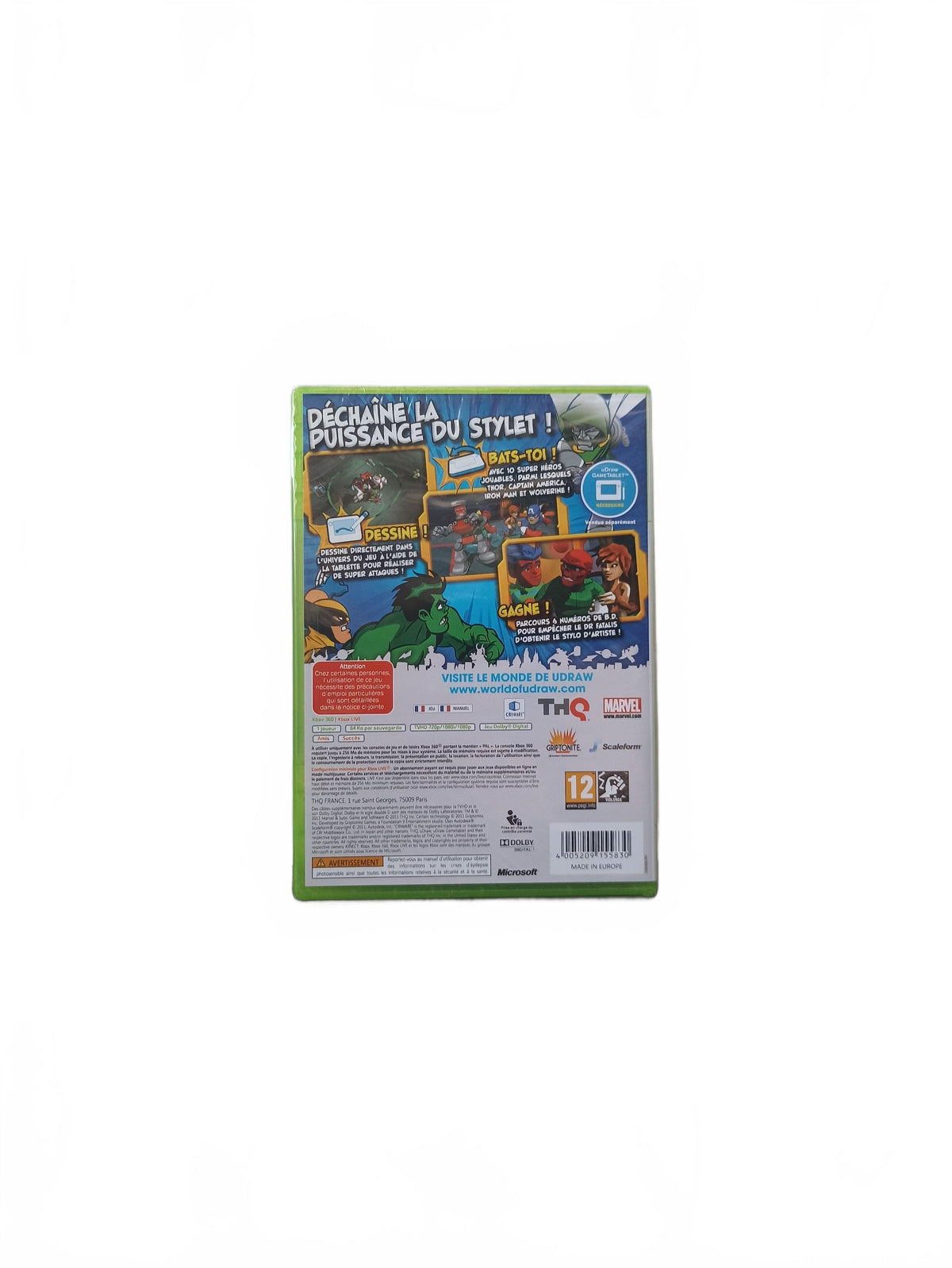 Marvel Super Hero Squad Draw Xbox 360 Blister