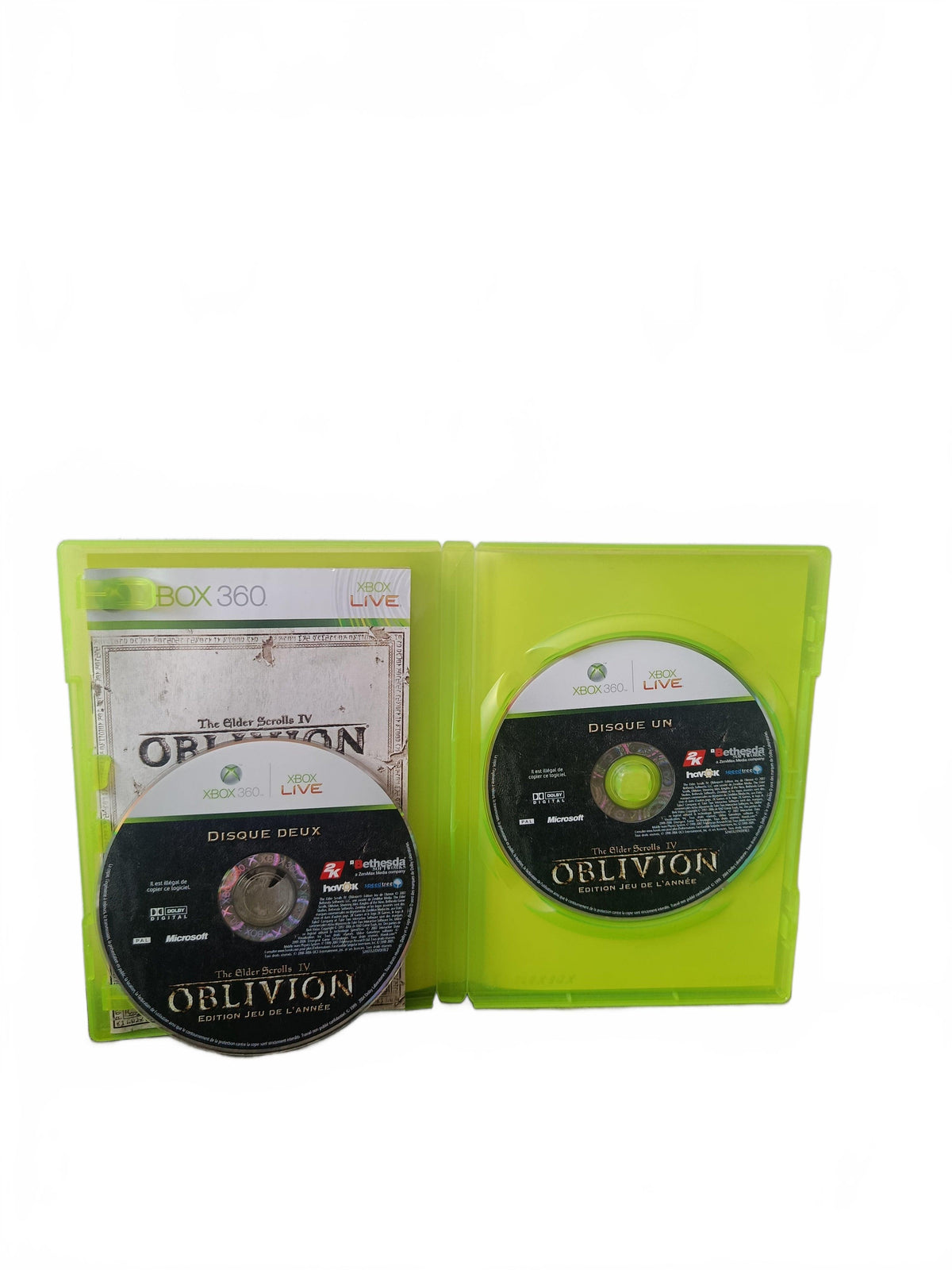 THE ELDER SCROLLS IV OBLIVION EDITION GOTY XBOX 360