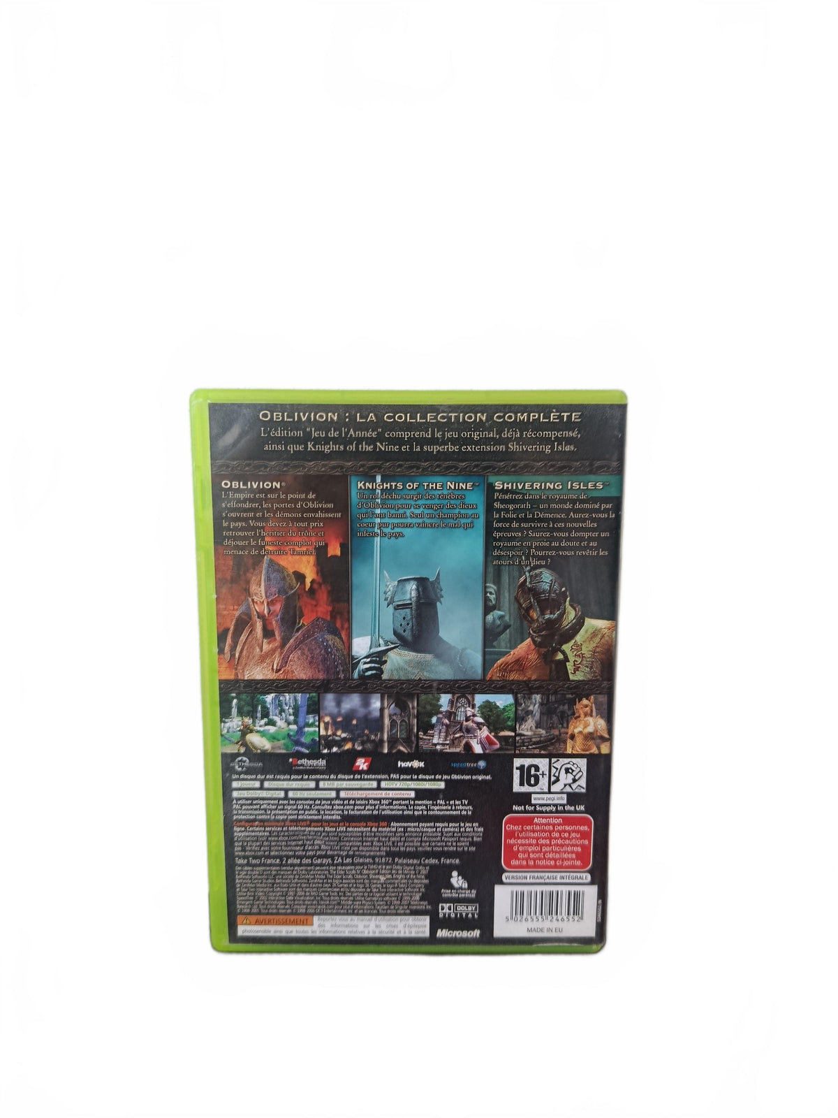 THE ELDER SCROLLS IV OBLIVION EDITION GOTY XBOX 360