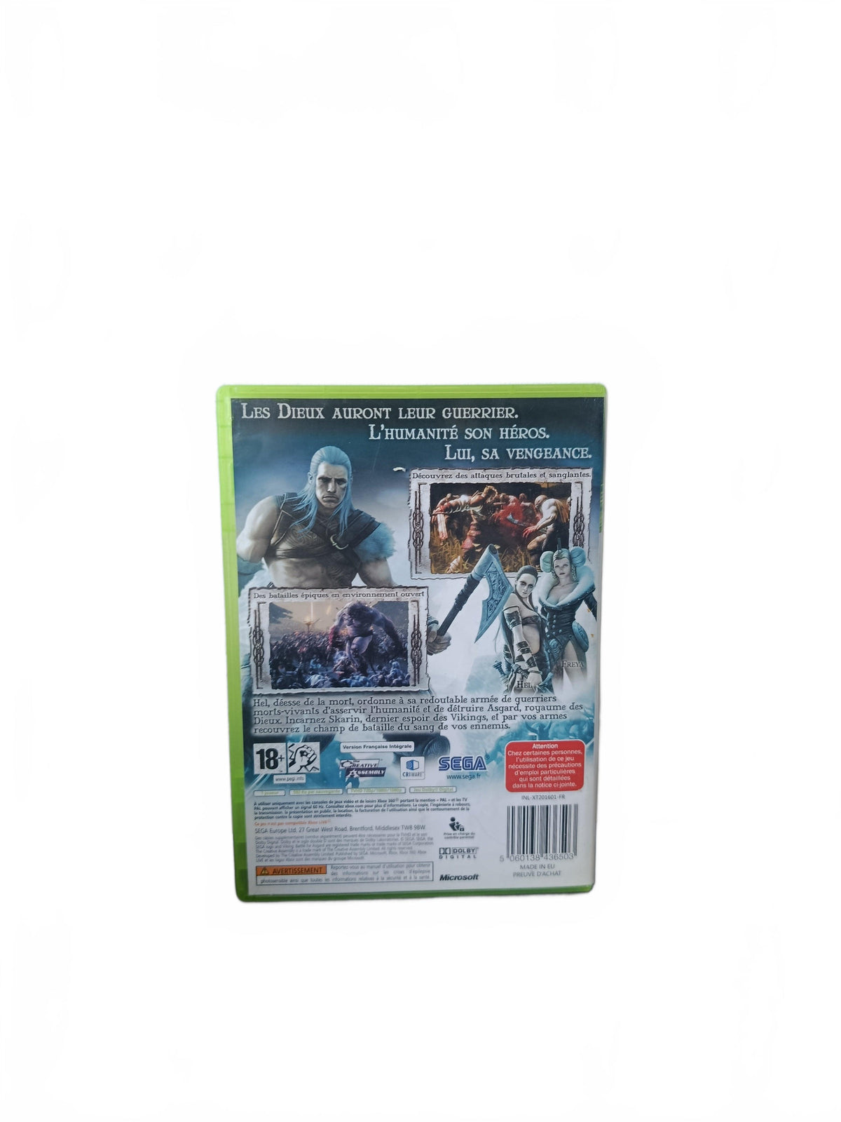 VIKING/ BATTLE FOR ASGARD XBOX 360
